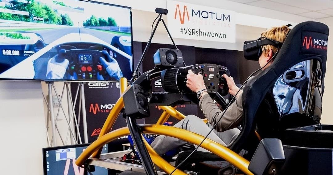 VR Racing Thrills at MOTUM Simulation in Southbank