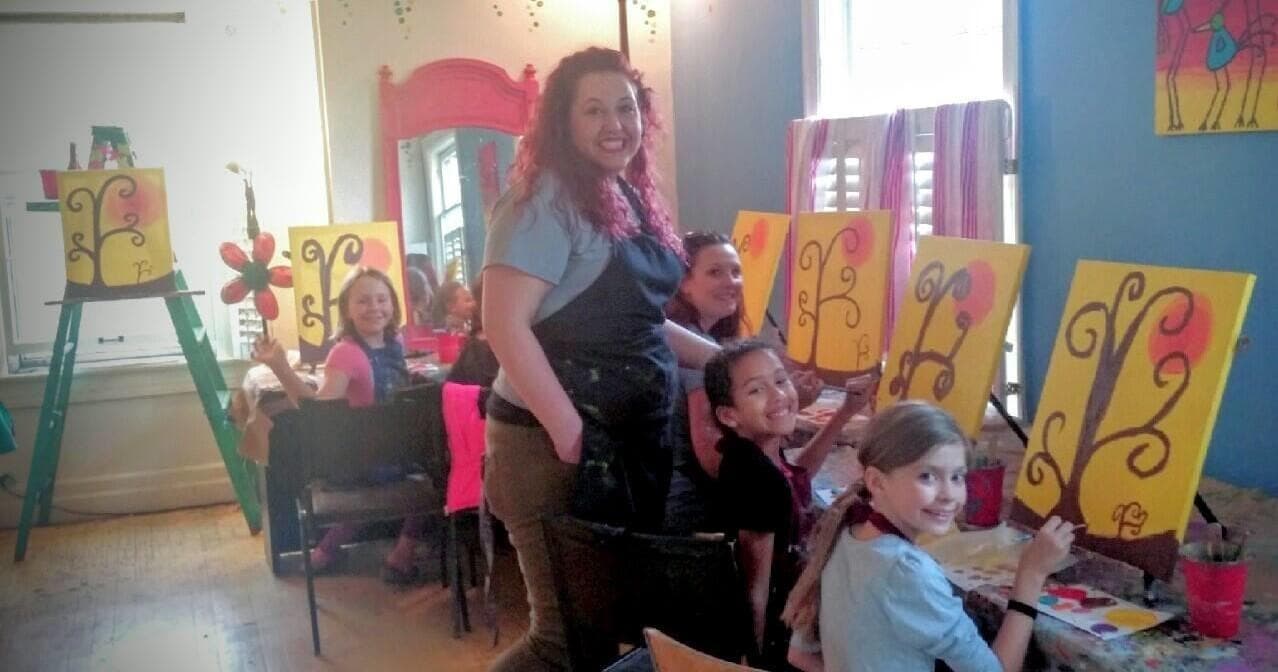 Creative Kids Parties at Whet Your Palette in Louisville