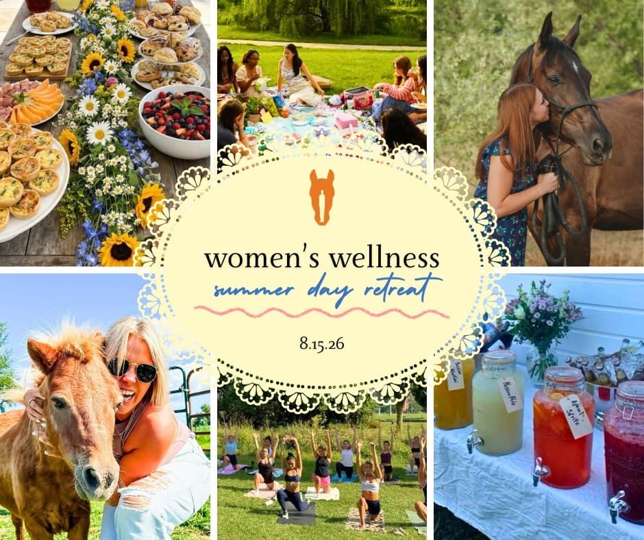 Women's Wellness Summer Day Retreat in Galena: Horses, Pilates & Garden Social