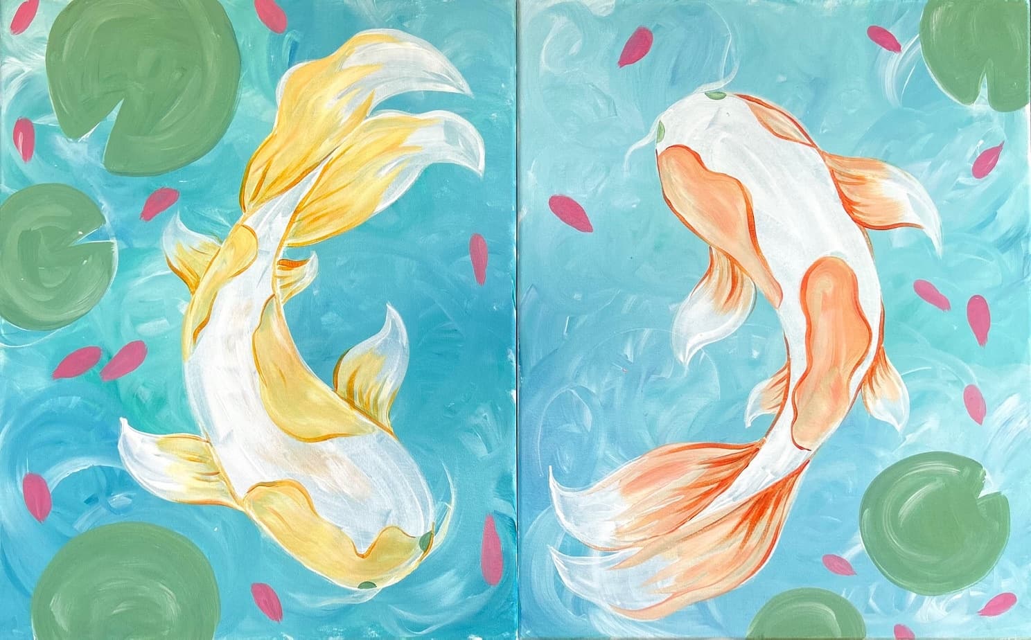 Land Adventures with Corky Canvas at KOI POND