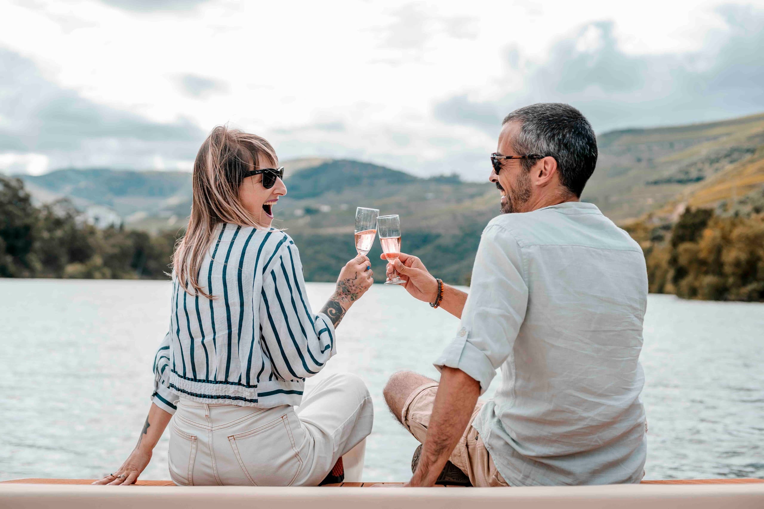 Solar-Powered Private Boat on the Douro: 1-Hour Pinhão Wine Cruise