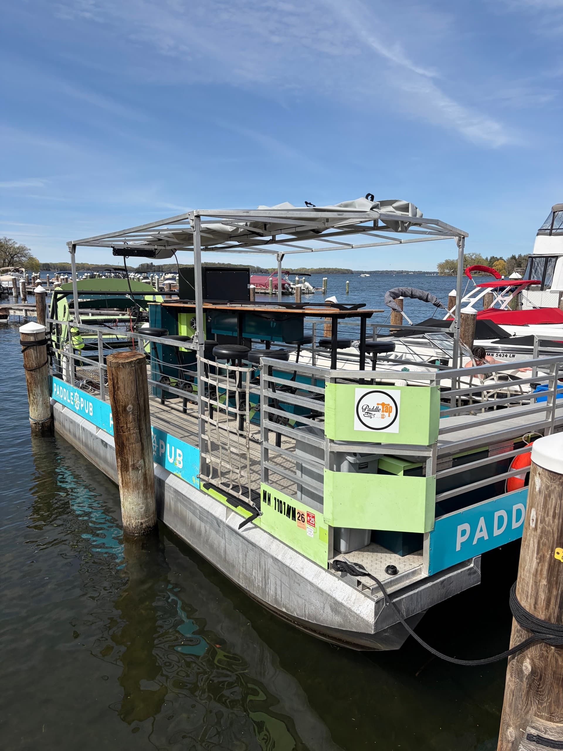 Pedal and Party on Lake Minnetonka: Excelsior Original Pedal Boat Cruise photo 1