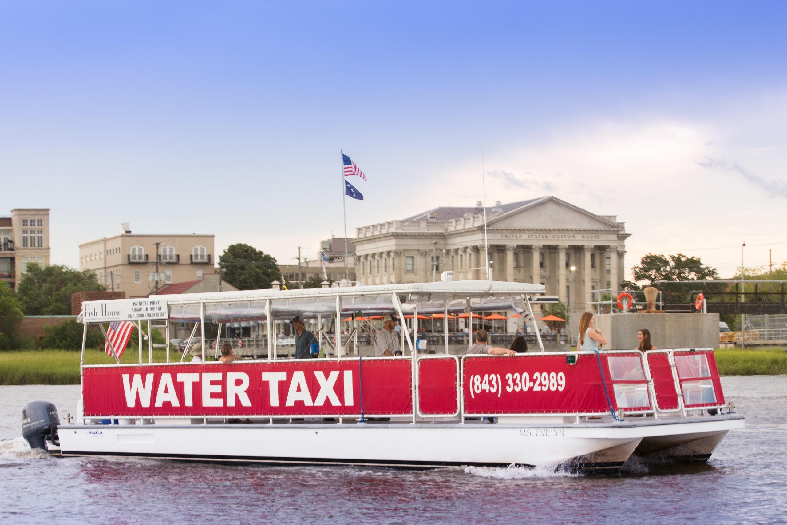 Charleston Water Taxi All Day Pass: Harbor Cruise & Transit