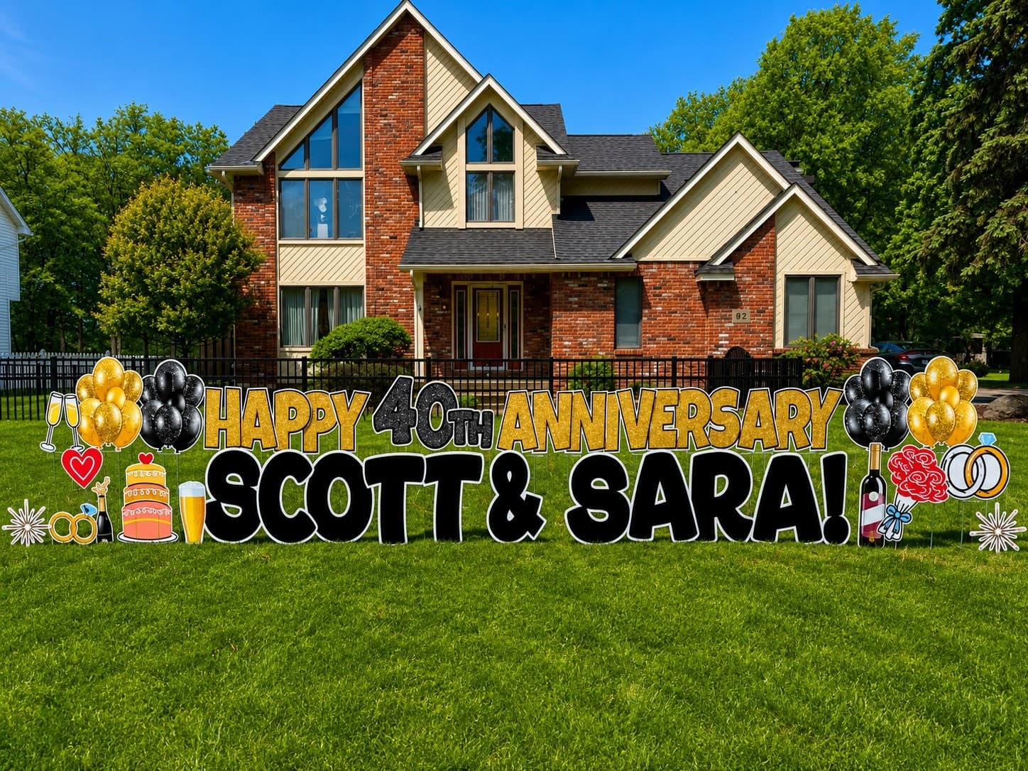 Surprise Anniversary Yard Signs — Full-Day Lawn Rentals with Delivery & Pickup photo 1