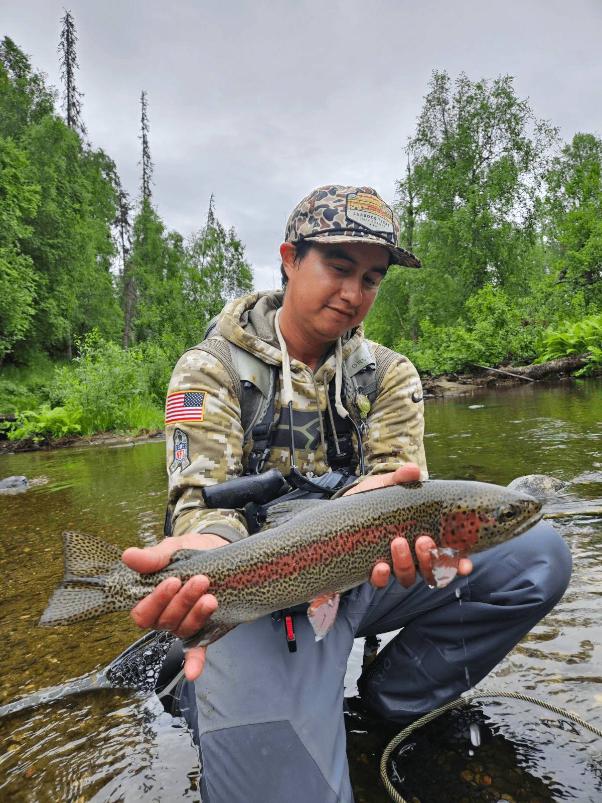Helicopter Fishing Adventure with Phantom Tri-River Charters in Talkeetna