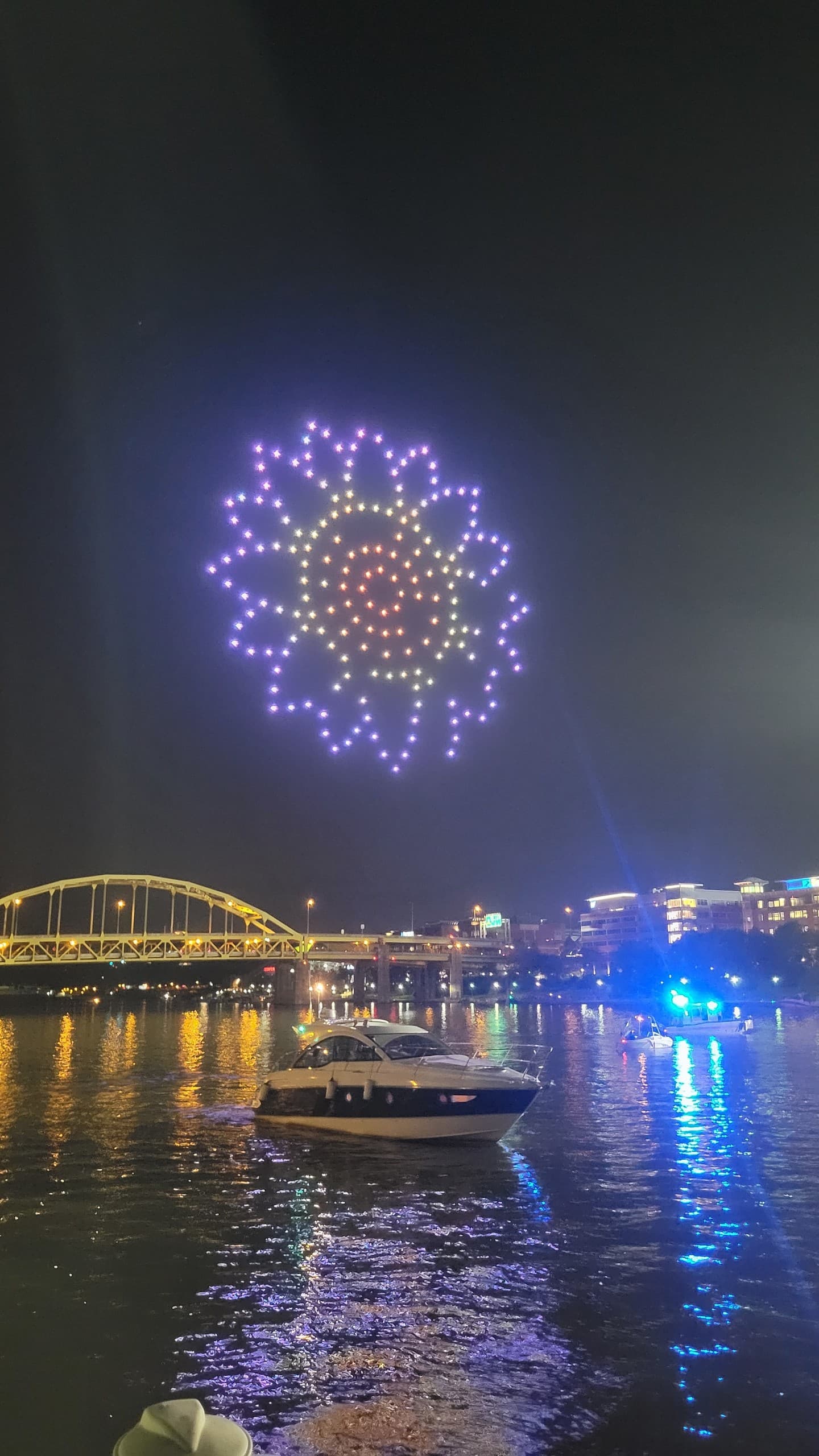 Private PNC Park Firework and Drone Cruise on Pittsburgh's Three Rivers