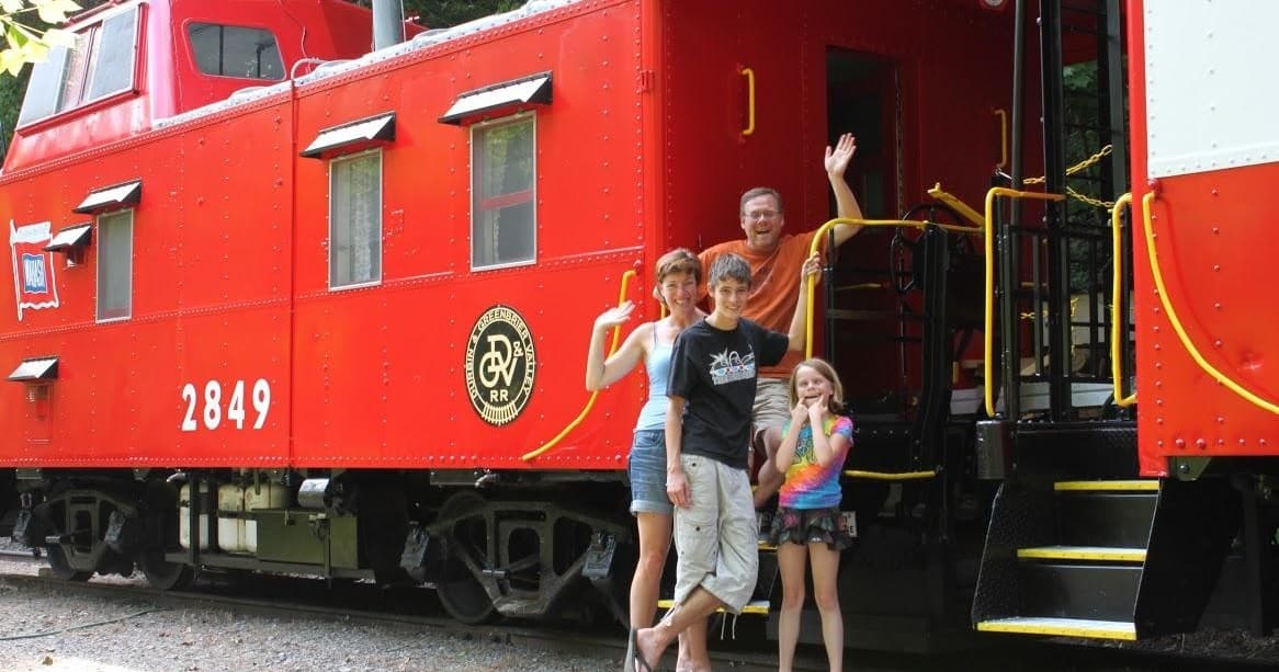 Experience Solitude Aboard the Castaway Caboose in Durbin, West Virginia