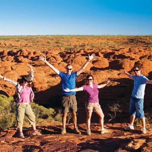 Red Centre Short Escape: Uluru & Kata Tjuta 2-Day Adventure from Yulara