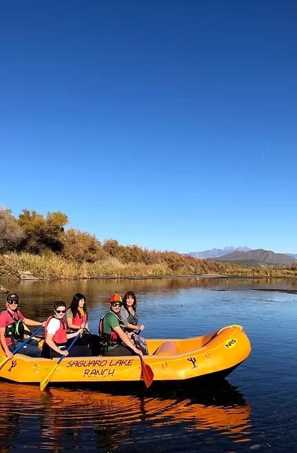 Salt River Rafting Foxtail Trip: 2-Hour Guided Raft from Saguaro Lake Guest Ranch