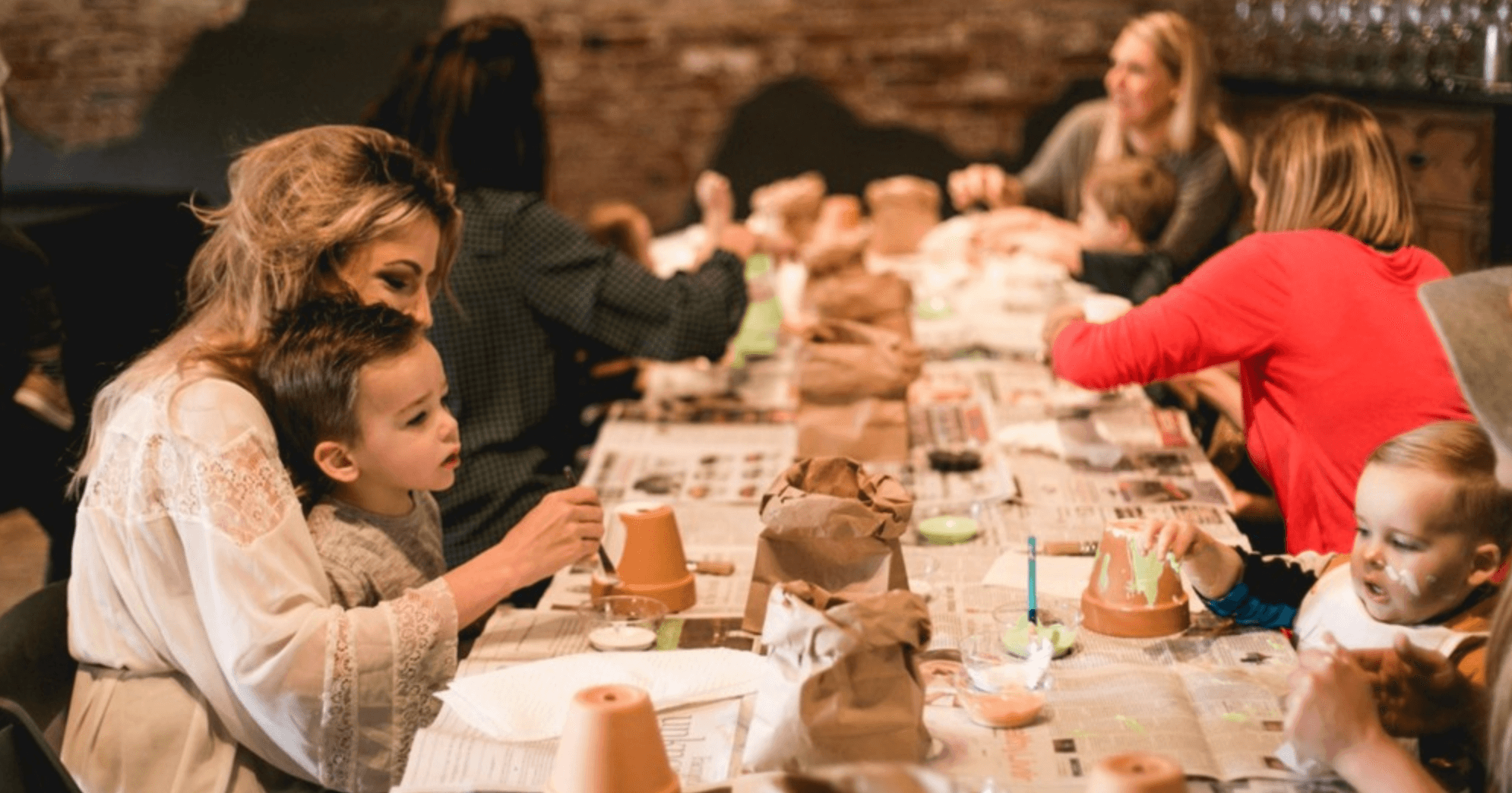 Pottery Paint Party Workshop in Plano, Texas