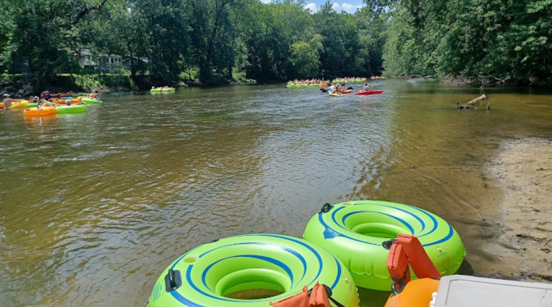 Winamac River Tubing: Easy Scenic Floats from 589 E Old SR 14 photo 2
