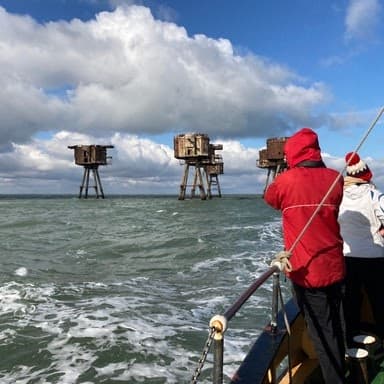 Sailing the Thames Estuary: Redsand Towers, Maunsell Forts & the Montgomery Wreck photo 4