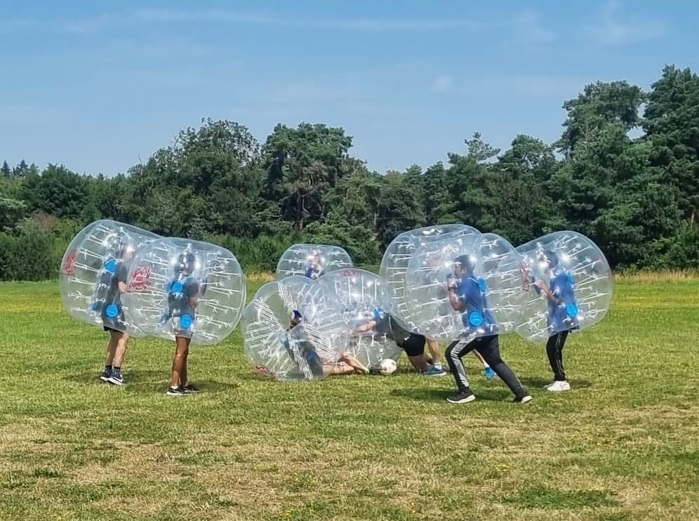 Zorb Football Adventure at Bush Experiences UK