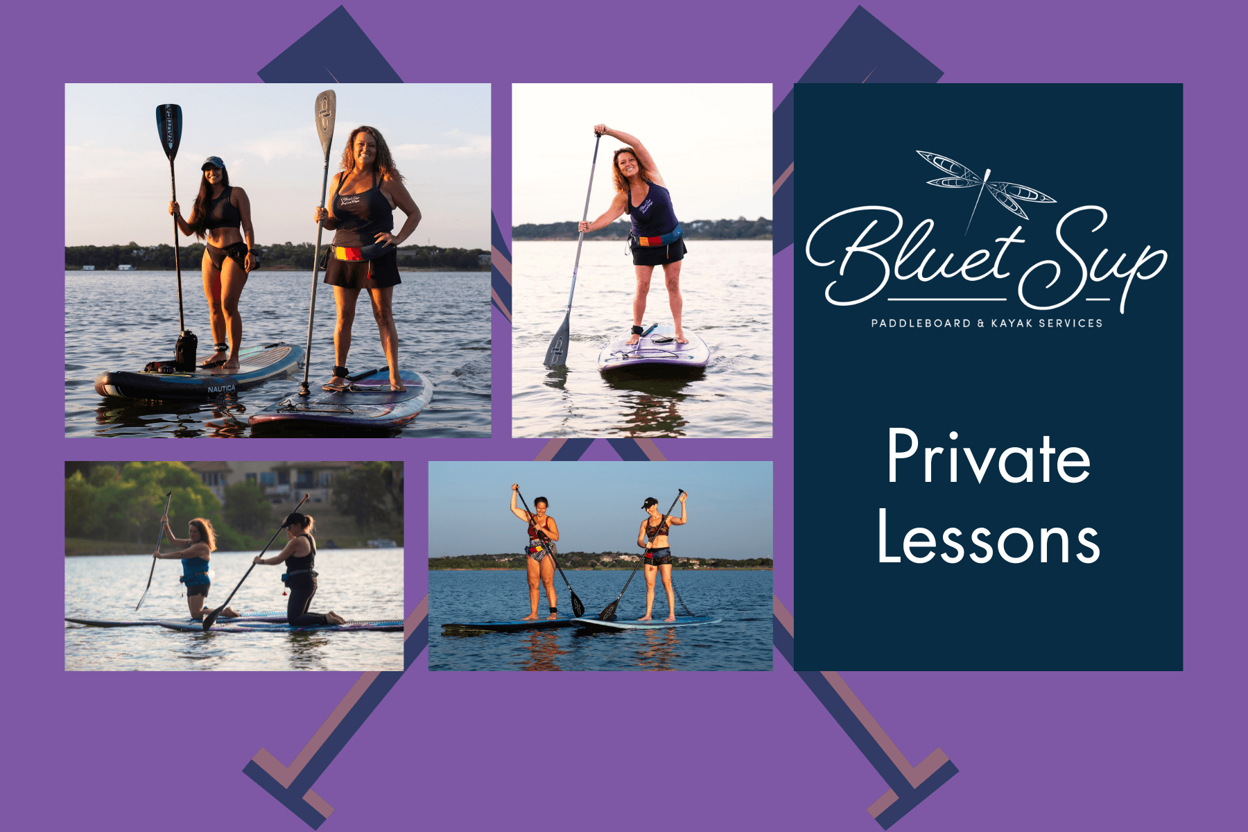 Private SUP Lesson with Juliet in Argyle, Texas
