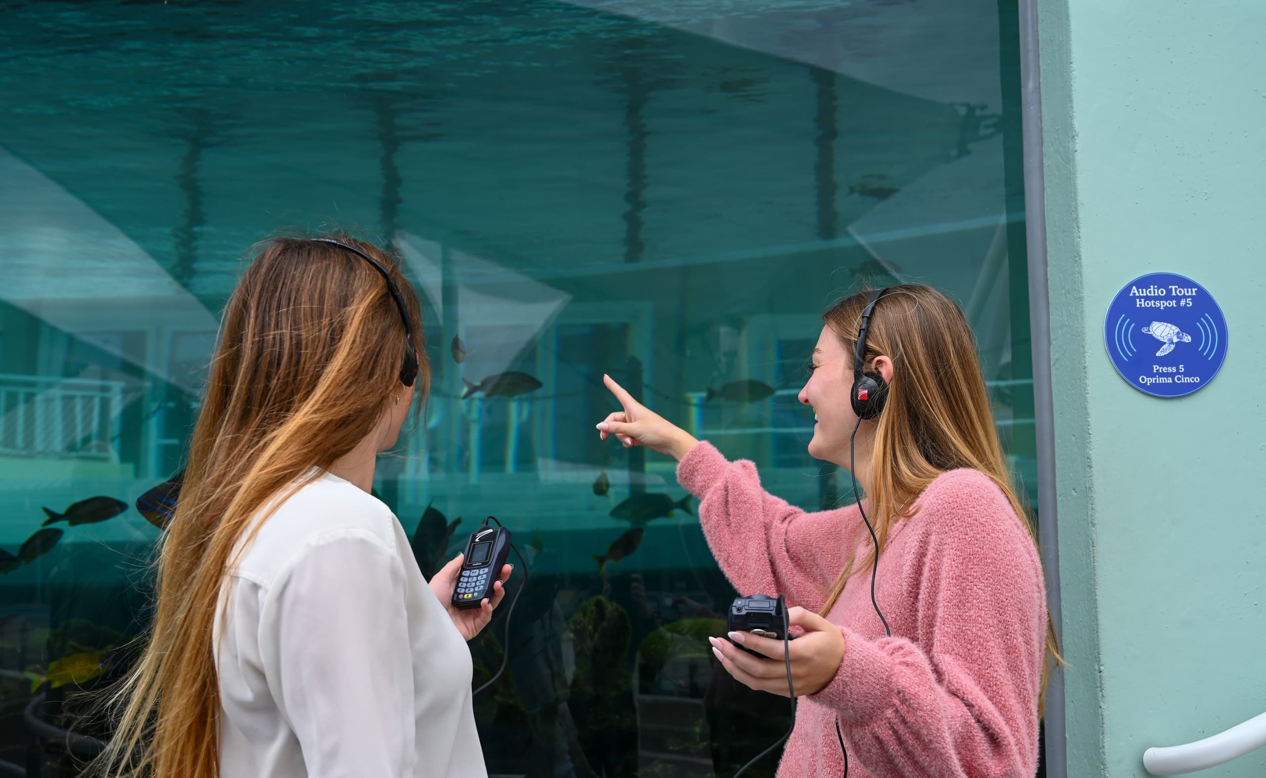 Outdoor Audio Tour at Loggerhead Marinelife Center in West Palm Beach