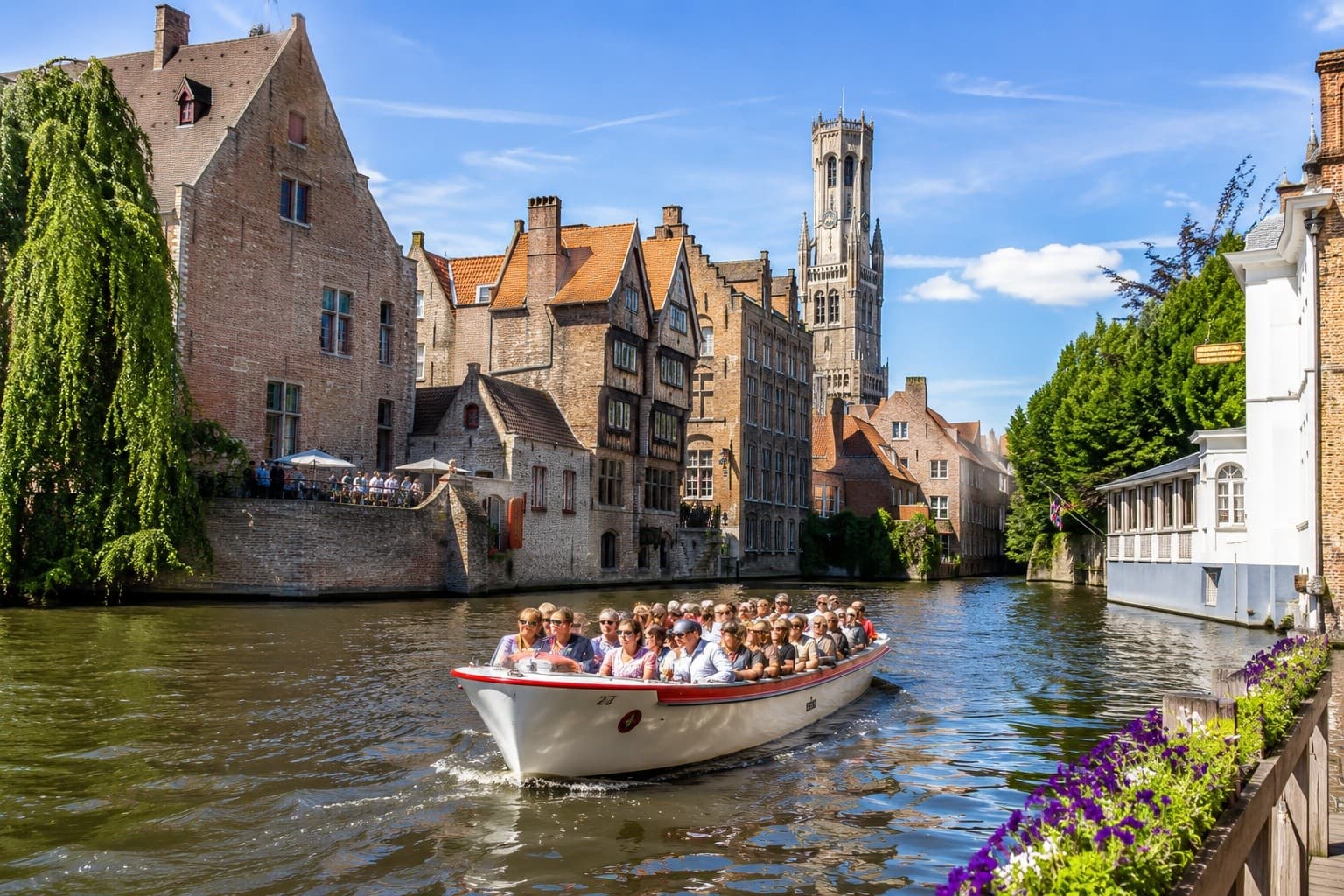 Bruges Walking Tour and Canal Cruise — 2.5-Hour Guided Experience from Markt 7 photo 1