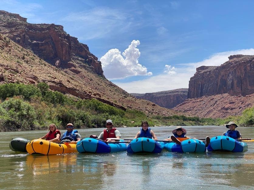 Canyoneering & Packrafting Adventure in Moab with Medieval Chamber