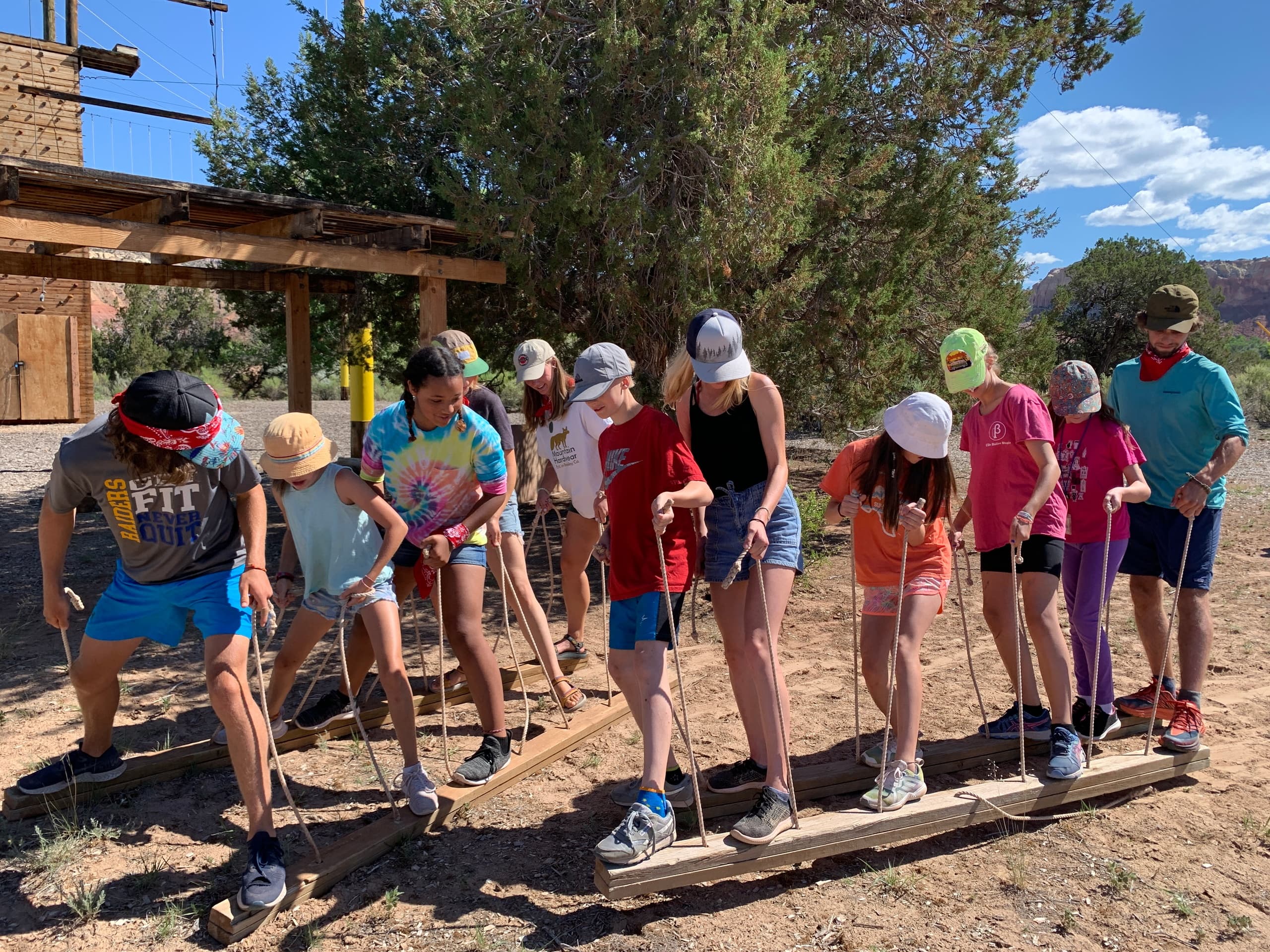 School Group Outdoor Adventures at Ghost Ranch, NM