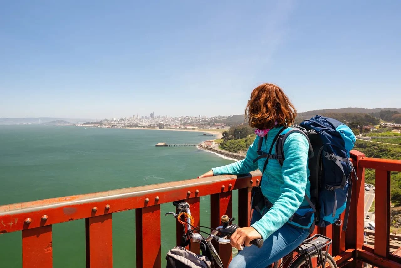 Land-Adventures with Golden Gate Bridge Bike Rental