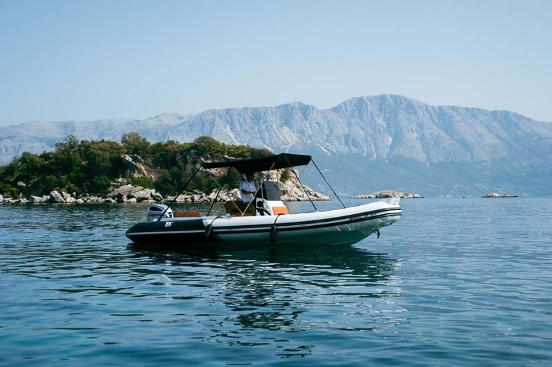 Tiger 7.5 Speedboat Rental in Palairos: Half or Full Day Self-Drive photo 1