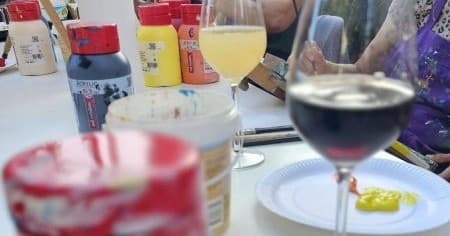 Sip and Paint Workshop in Koog aan de Zaan — Drinks, Snacks & Creative Night Near Zaandam