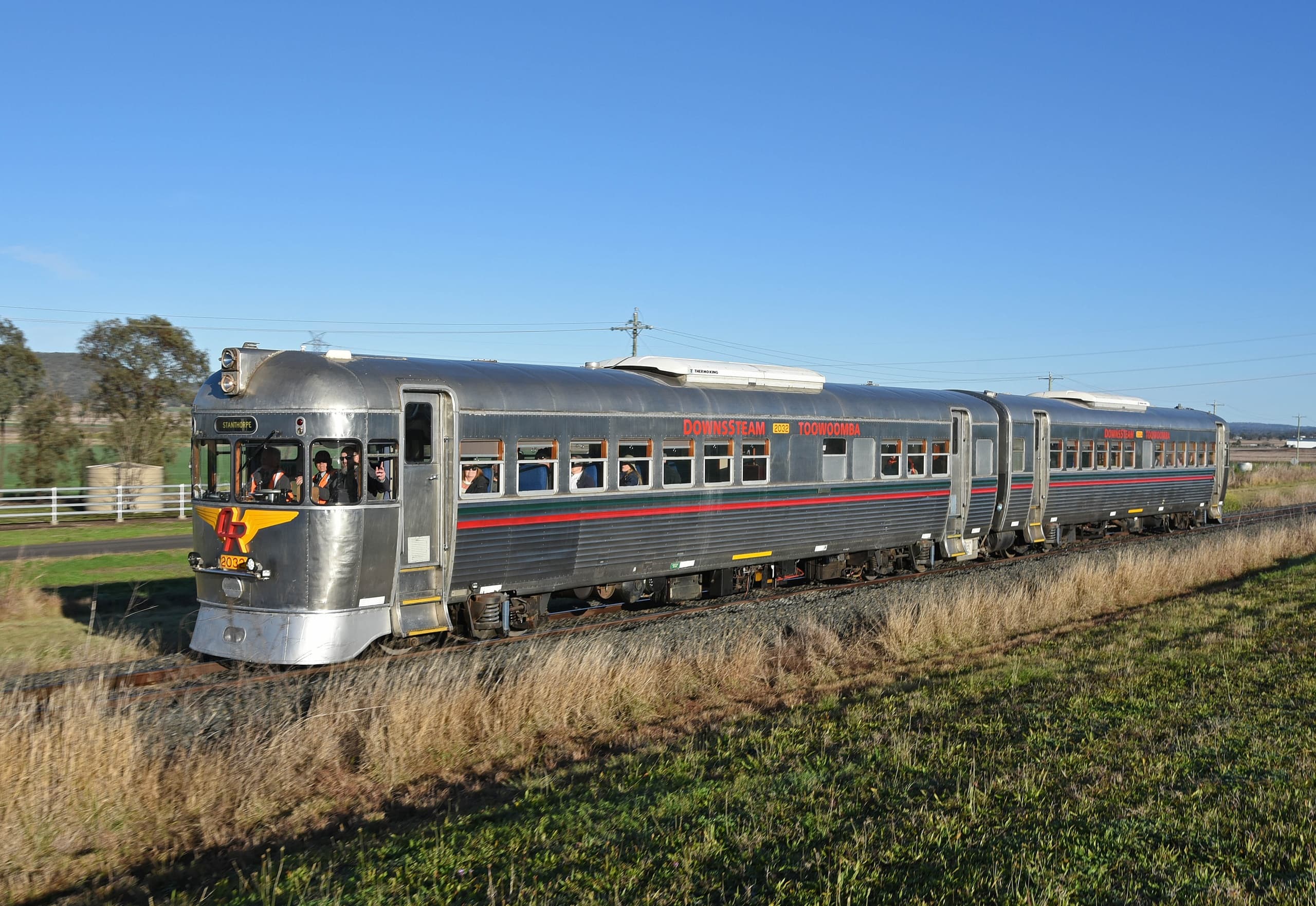 Wyreema Shuttle: Vintage Railmotor Ride in Drayton, Toowoomba Region