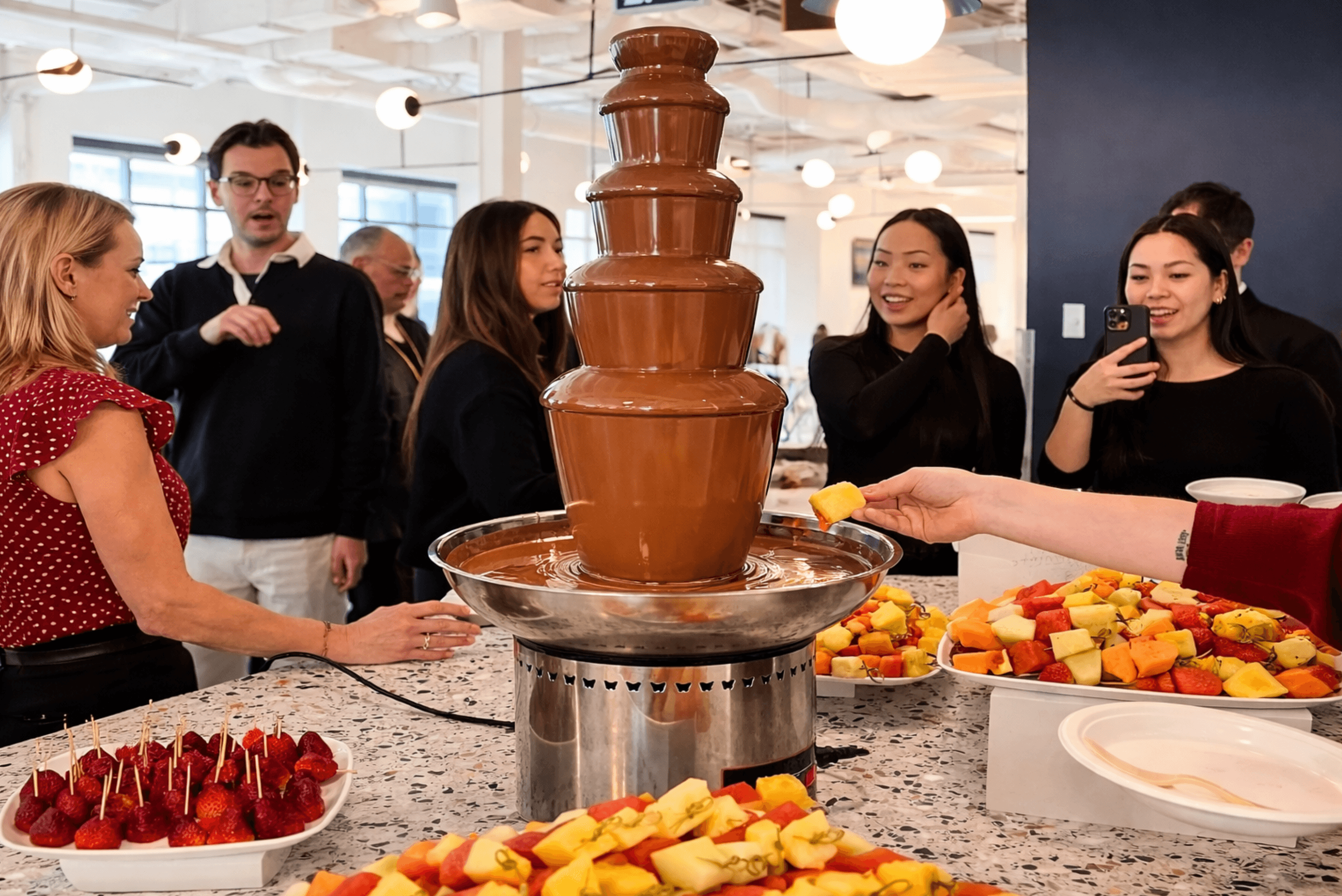 JoJoFun Chocolate Fountain Party in Toronto — Balloon Decor, Games & Catering