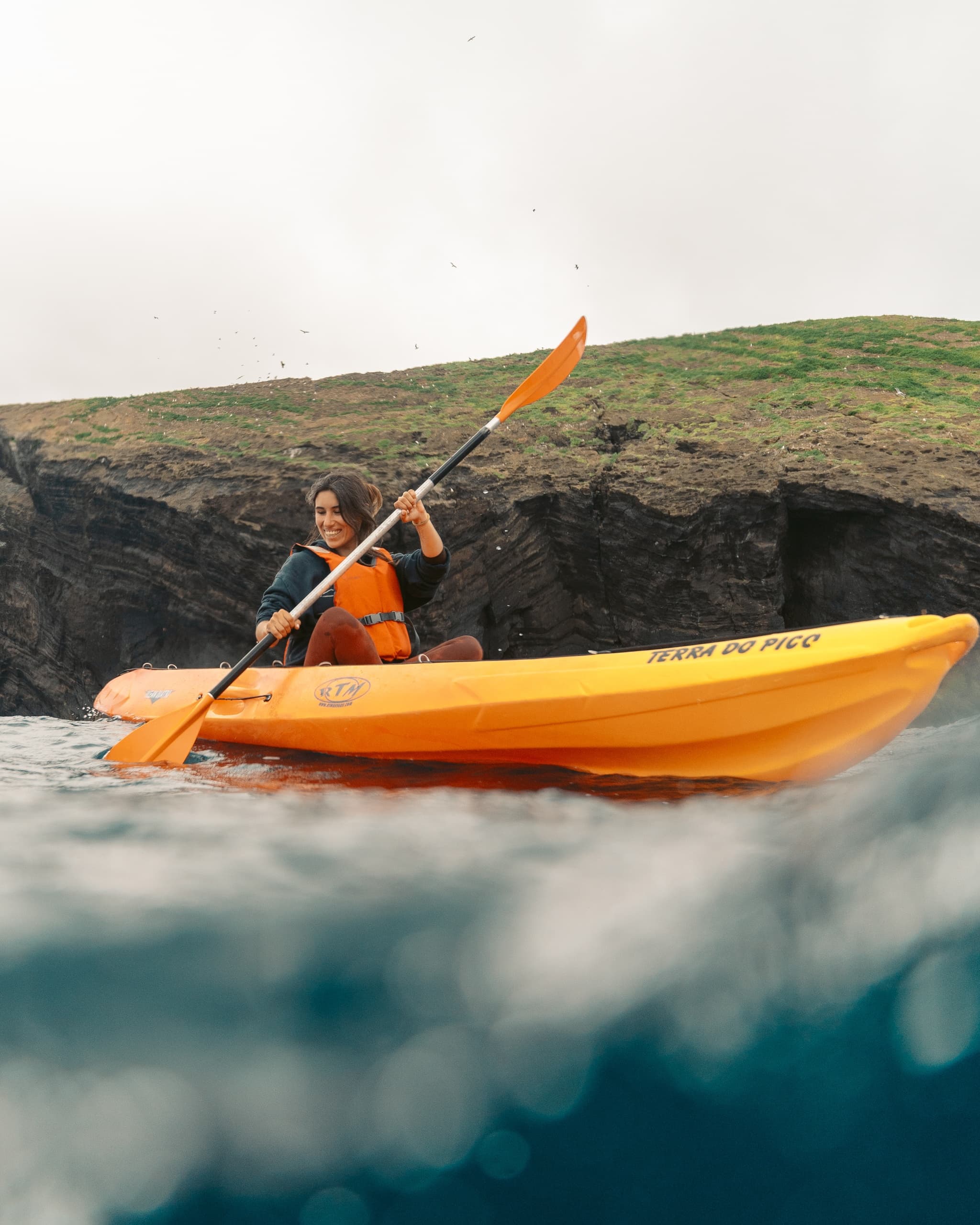 Kayak & SUP Adventures with Terra do Pico in Mosteiros