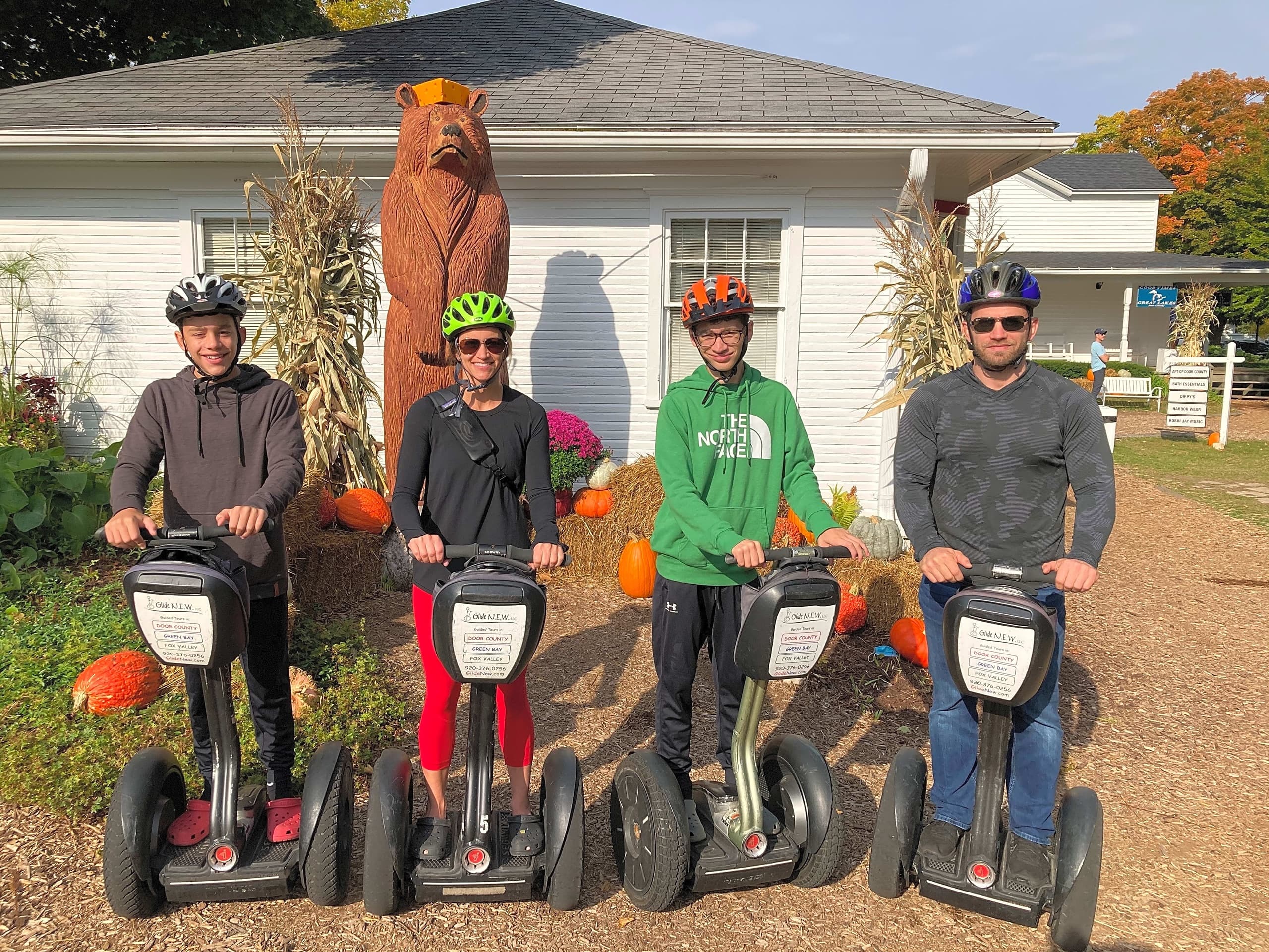 Segway Tours at Fish Creek with Niagara Escarpment Views