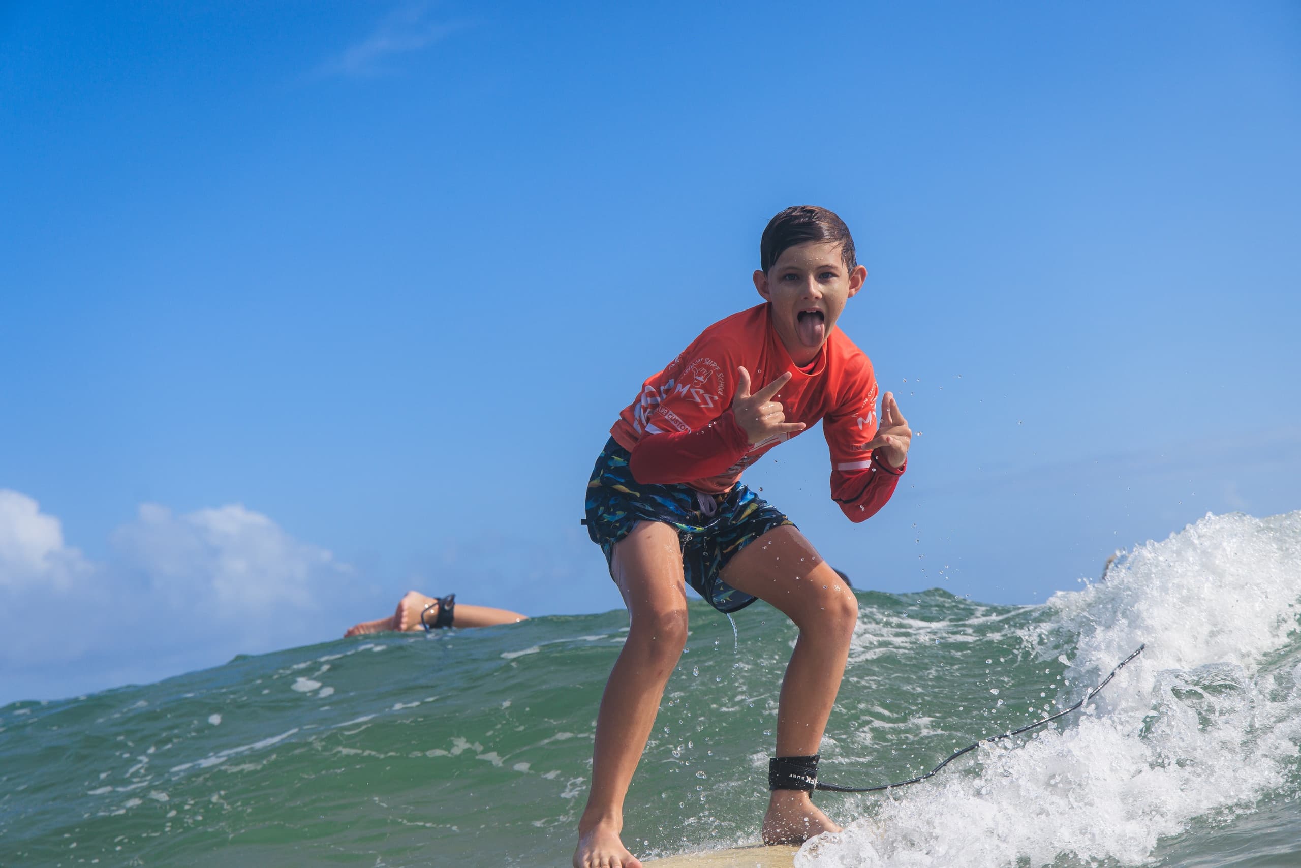 Intermediate Kids Surfing Program at Coolum Surfing School