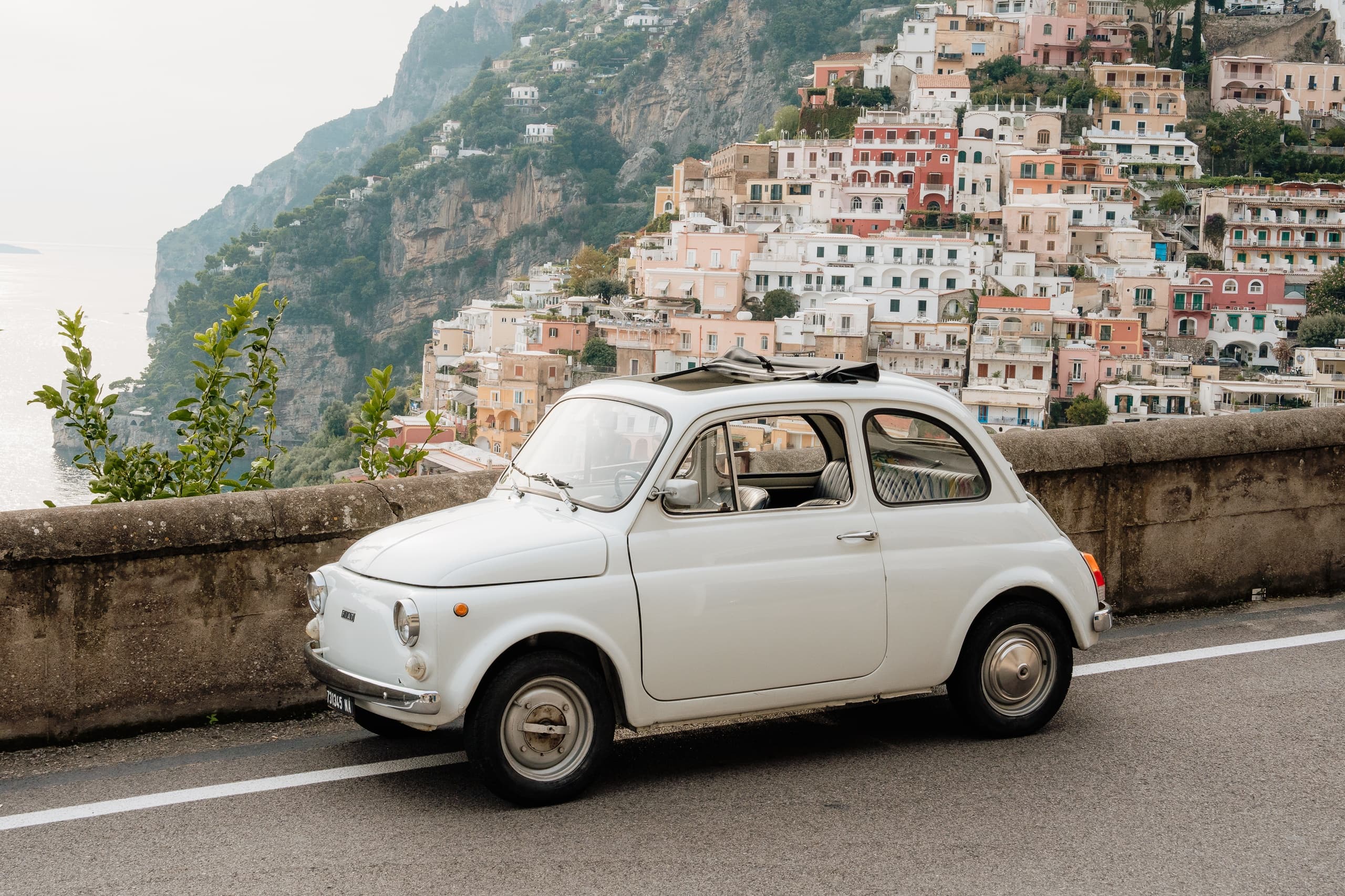 Land Adventure: Vintage Car Tour with The Adventure Collective in Amalfi & Sorrento
