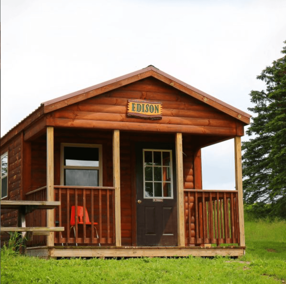 Edison Cabin: Electric Cabin Stays Near Scenic Trails in Andover, NY photo 1