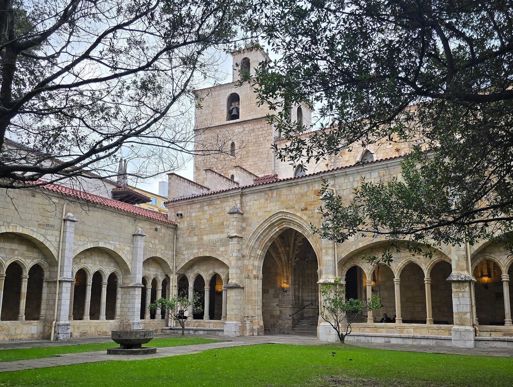Inside Santander's Gothic Heart: Catedral Interior & Historic City Walk