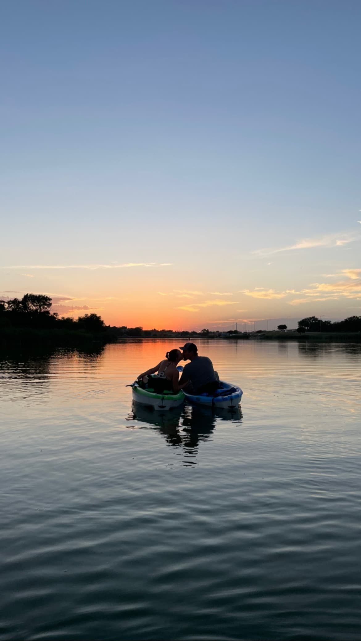 Sunset Paddle at Dunbar Historic Lake with SUP LBK