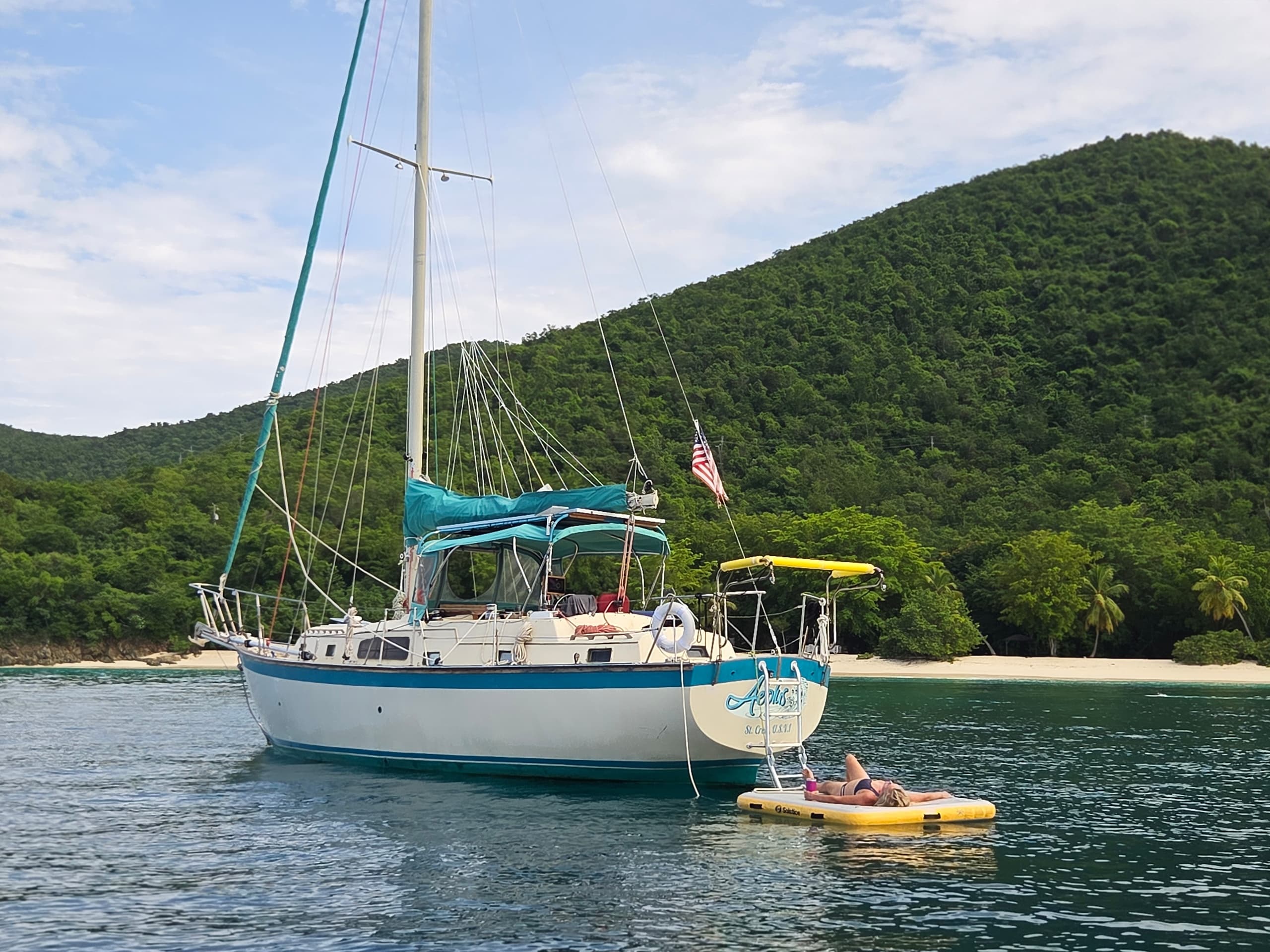 Sail the Virgin Islands: Full Day into Sunset Private Yacht Adventure