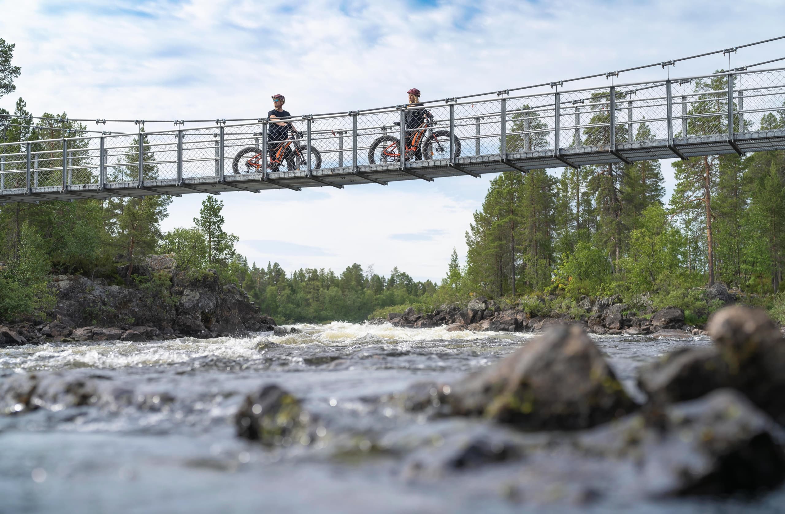 E-Fatbike Adventure with Wilderness Hotel - Juutua in Inari