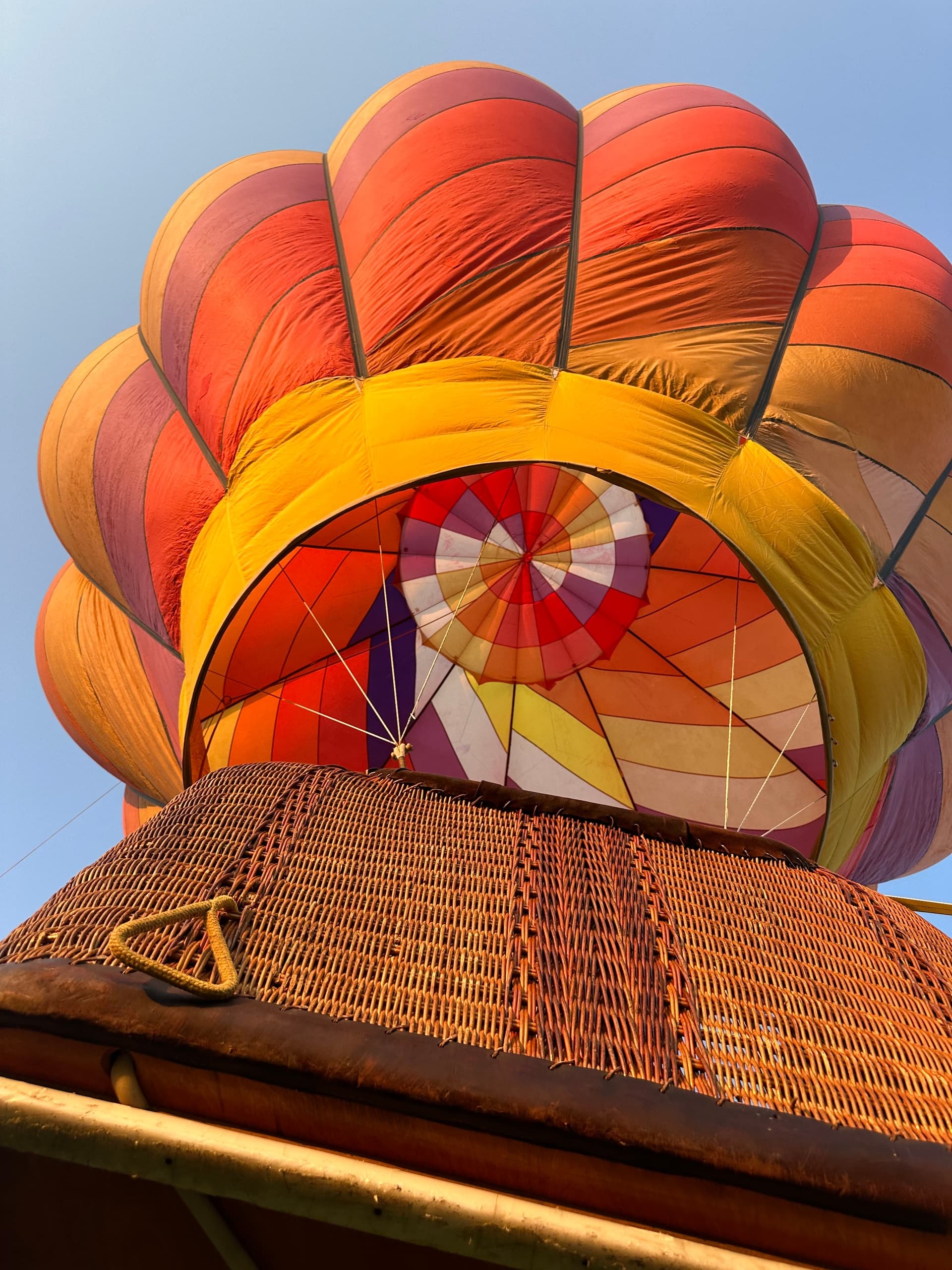Sunrise Fall Foliage Balloon Flight Over Eagle, Idaho