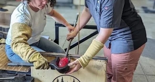 Fire and Form: Large Glassblowing Workshop in North Creek, NY photo 1