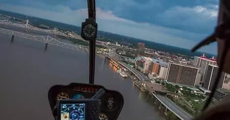 Helicopter Tours Over Walton with Cincinnati Helicopters
