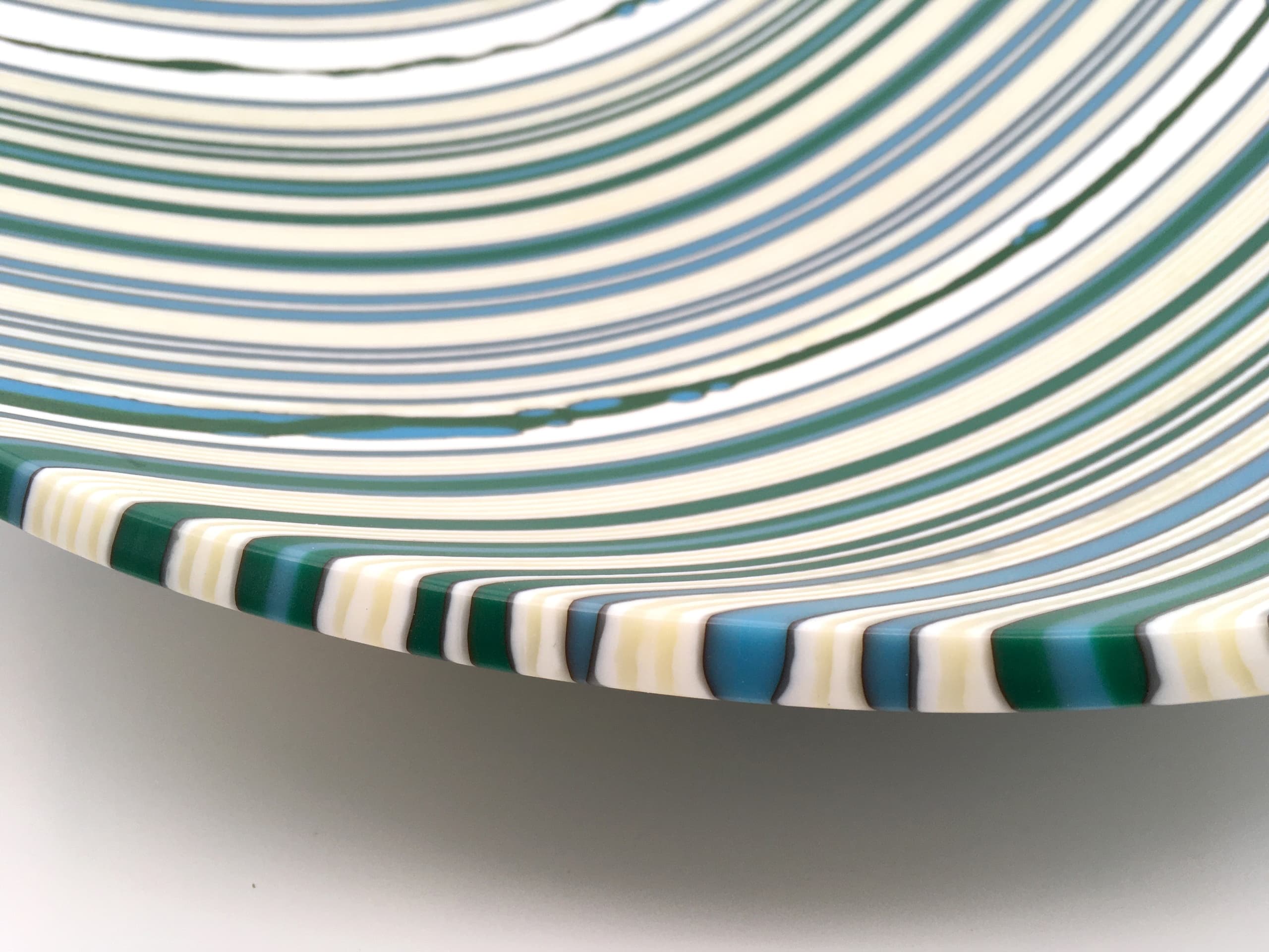 On-Edge Glass Fusing Workshop in Denver — Create a Striped 10-Inch Platter