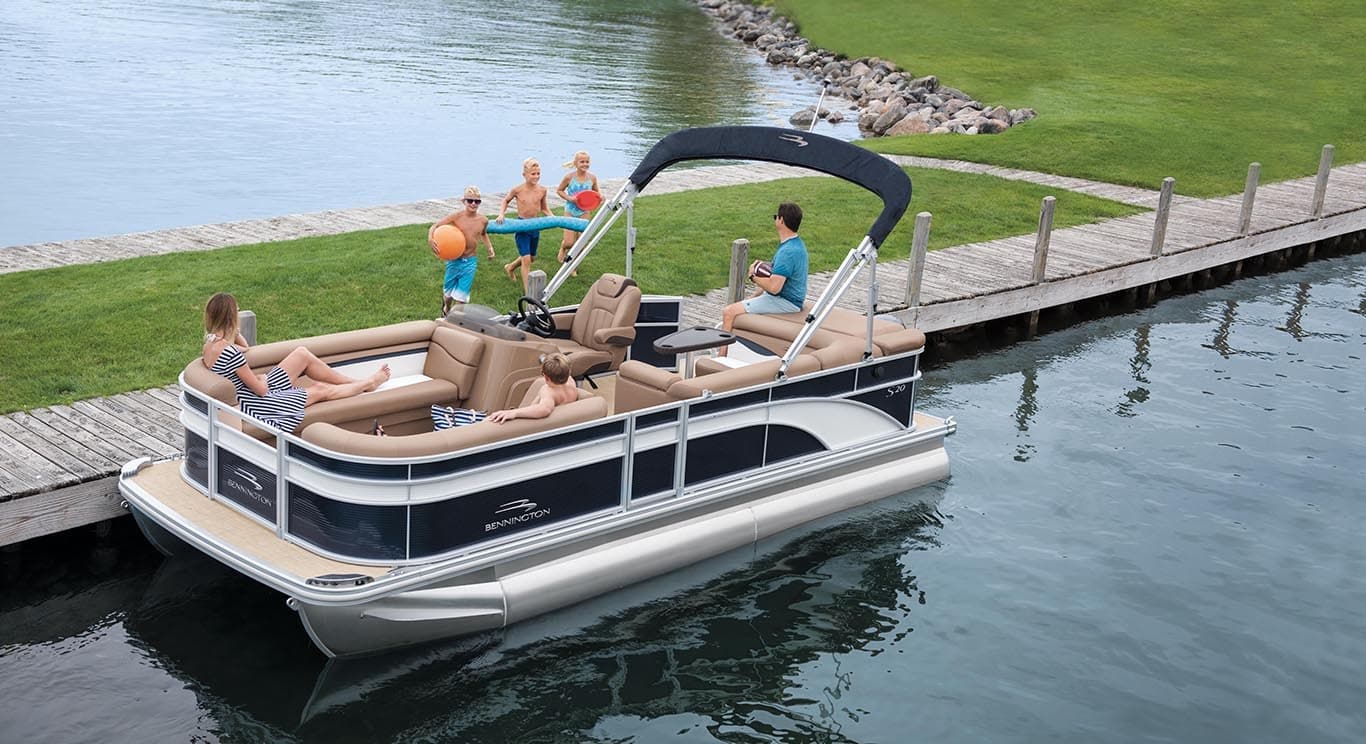 Buckeye Lake Boat Rental fleet
