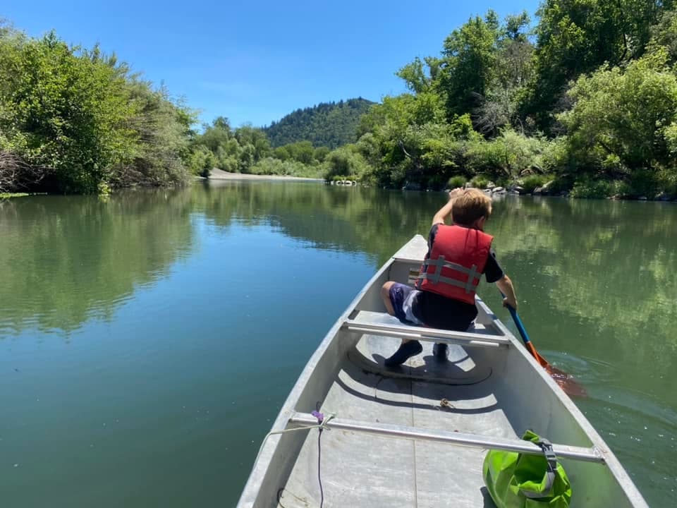 Mother's Day Weekend Paddling in Healdsburg, CA