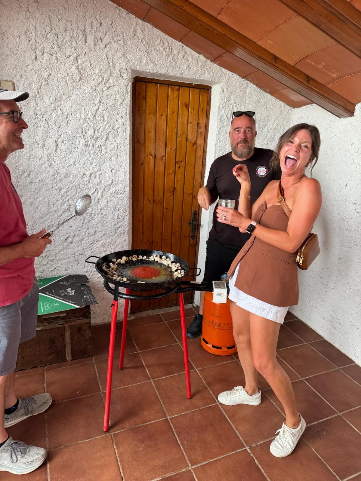 Private Paella MasterClass in Sitges: Learn to Cook Authentic Spanish Paella at Your Villa