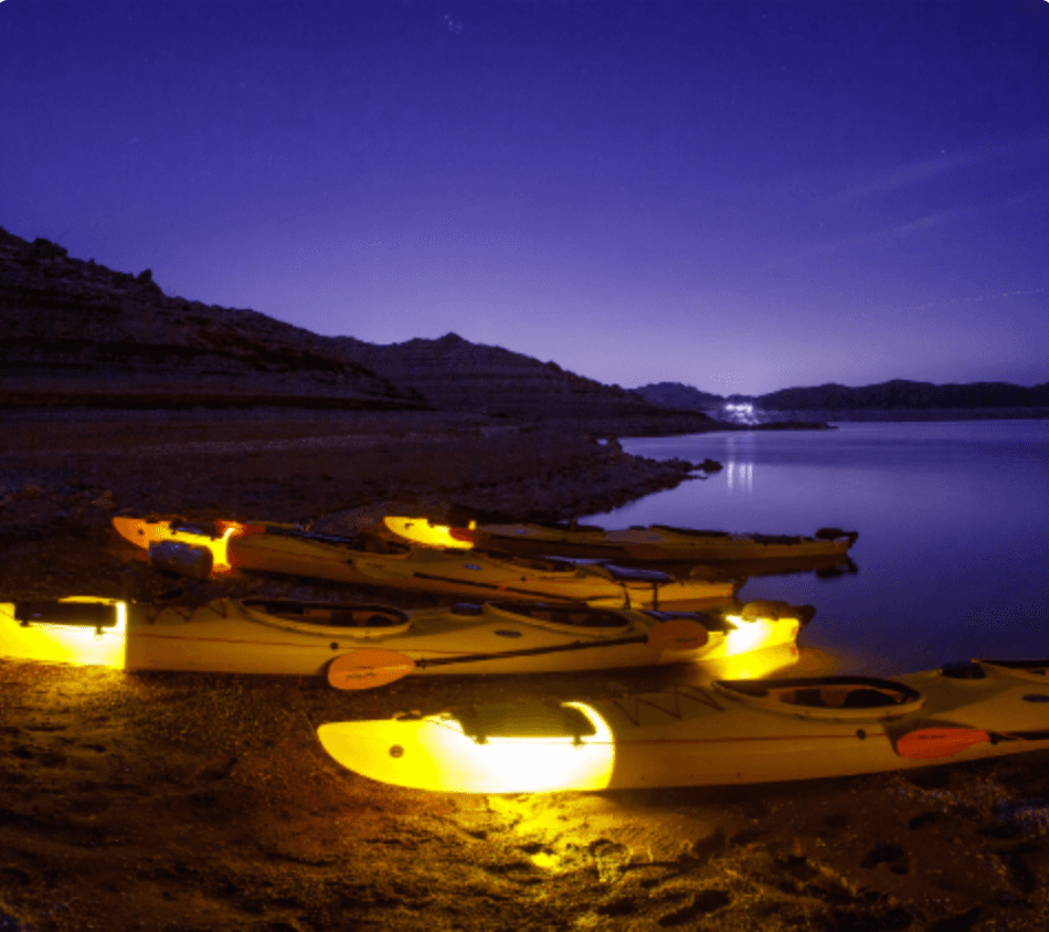 Sunset Kayaking Adventure at Lake Mead, Nevada