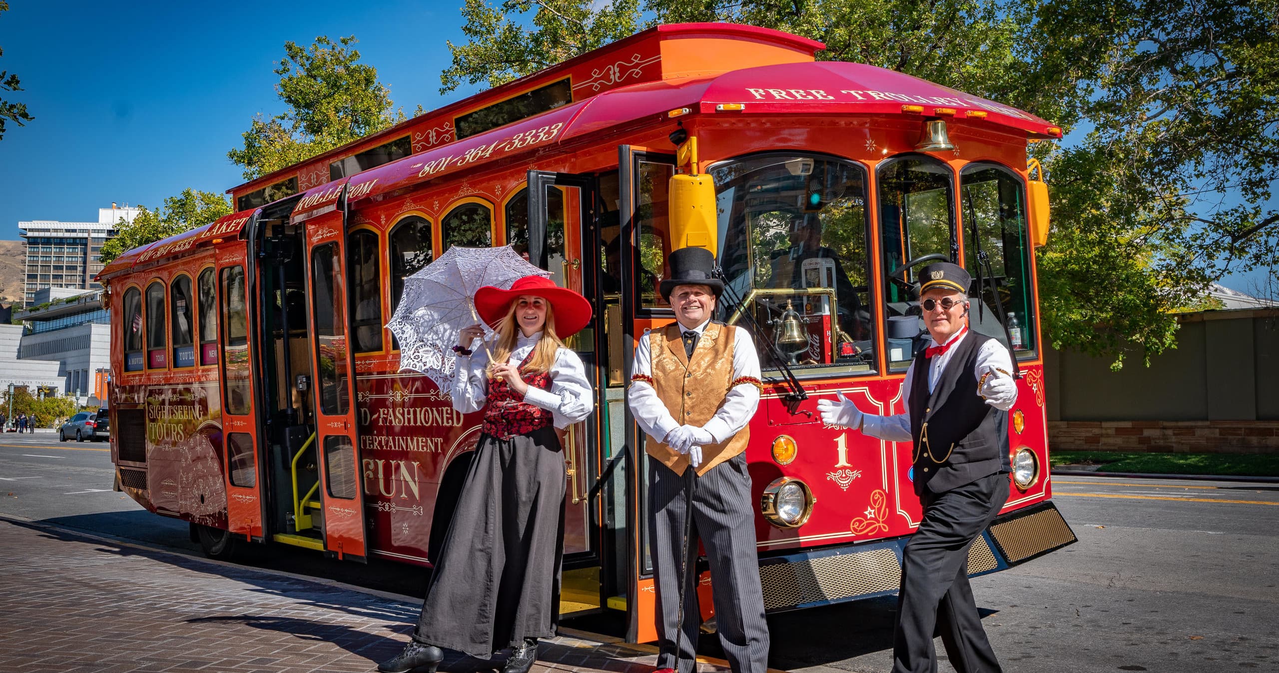 Salt Lake City Trolley Tour with City Sights