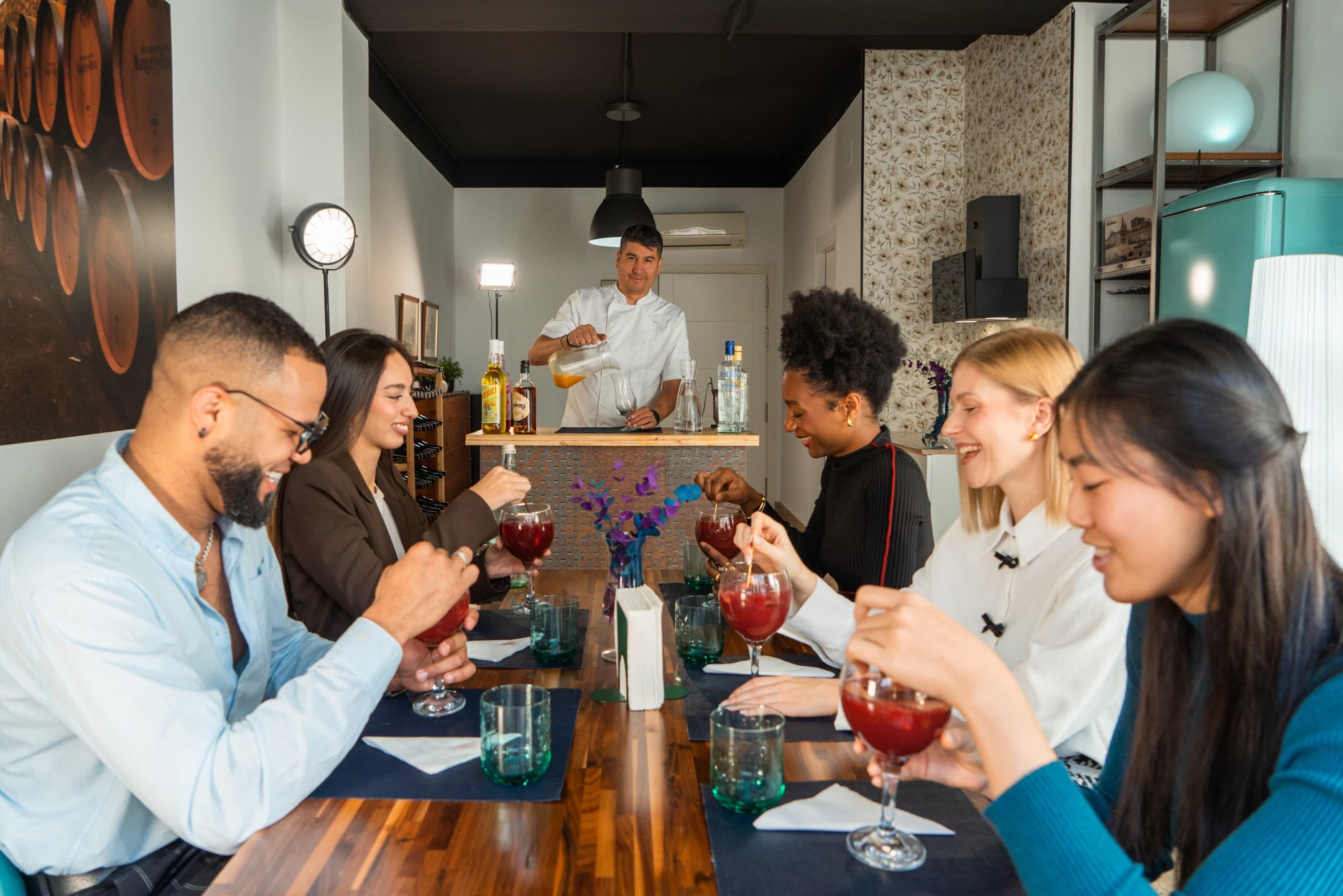 Master Spain's Classics: Sangría, Tinto de Verano & Agua de Valencia Workshop in Madrid