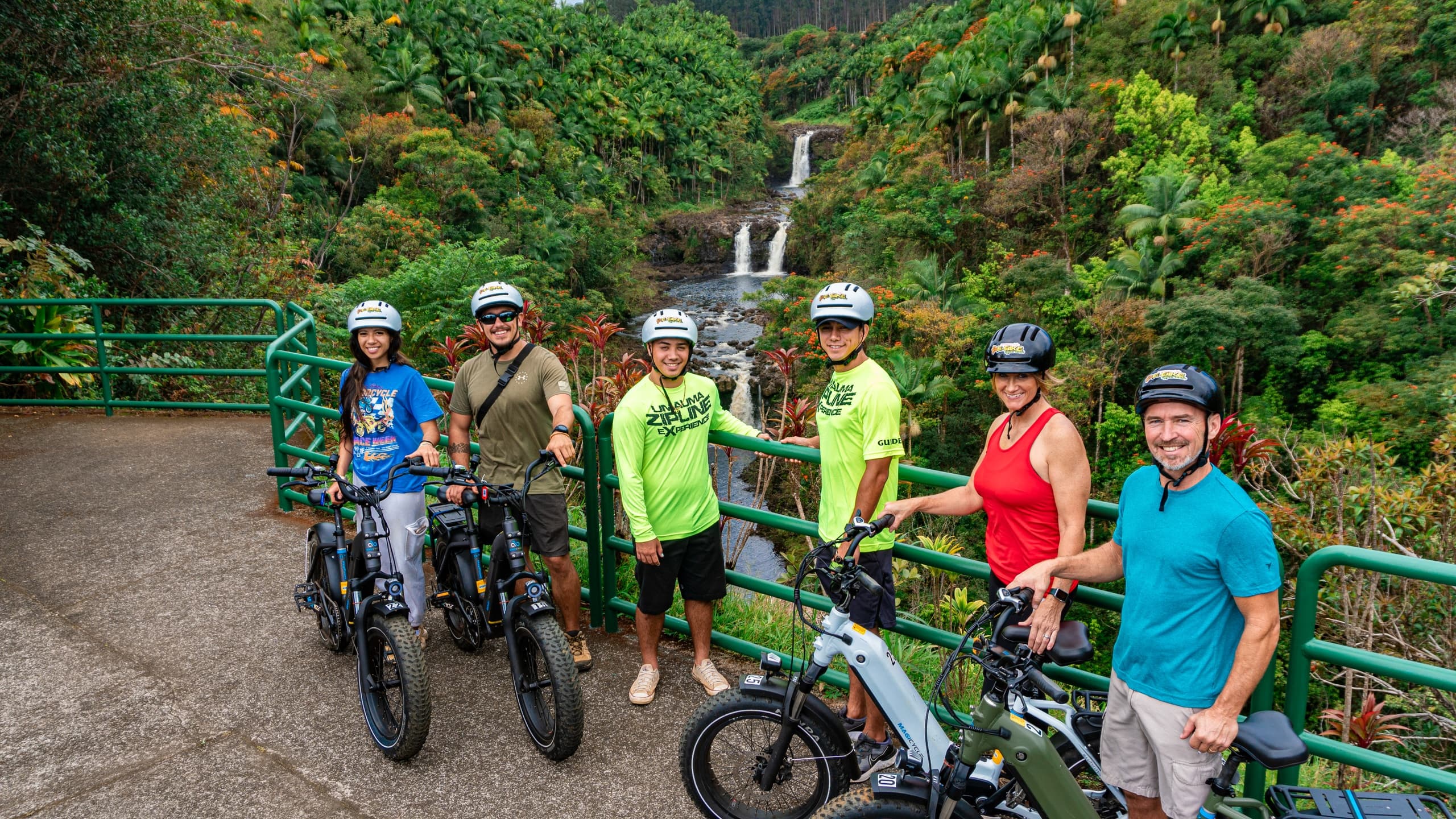 Explore Hawaii’s Umauma Falls: eBike Culture and Swim Tour Adventure