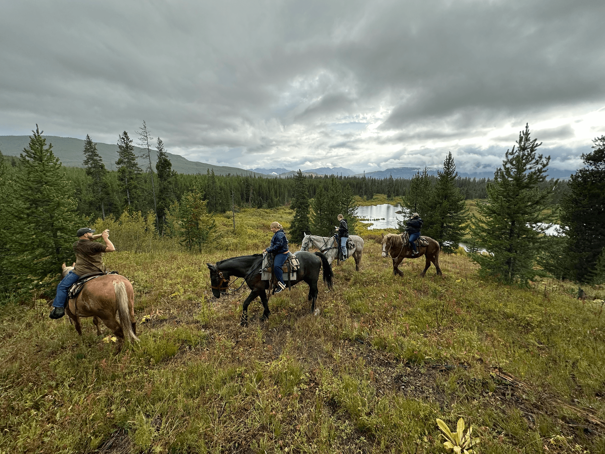Horseback & Grand Teton Tour with Teton Wilderness Tours in Jackson