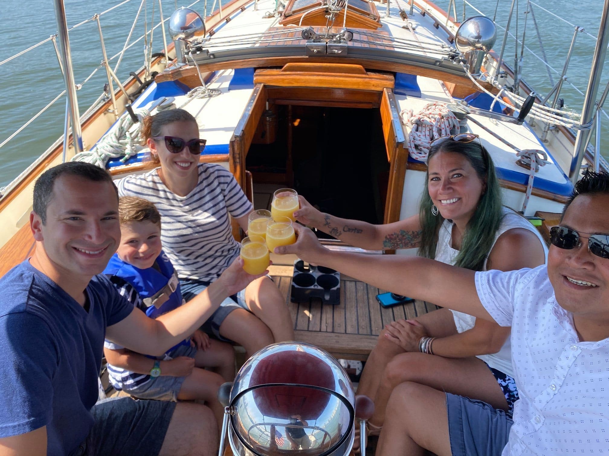 2-Hour Private Morning Sail on NYC’s Hudson River