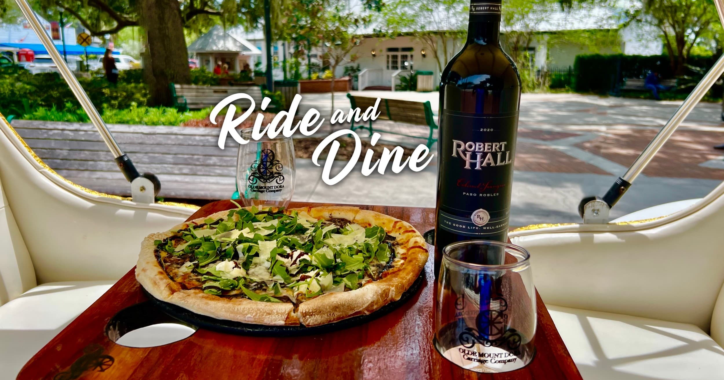 Ride and Dine Carriage Tour in Historic Mount Dora, FL